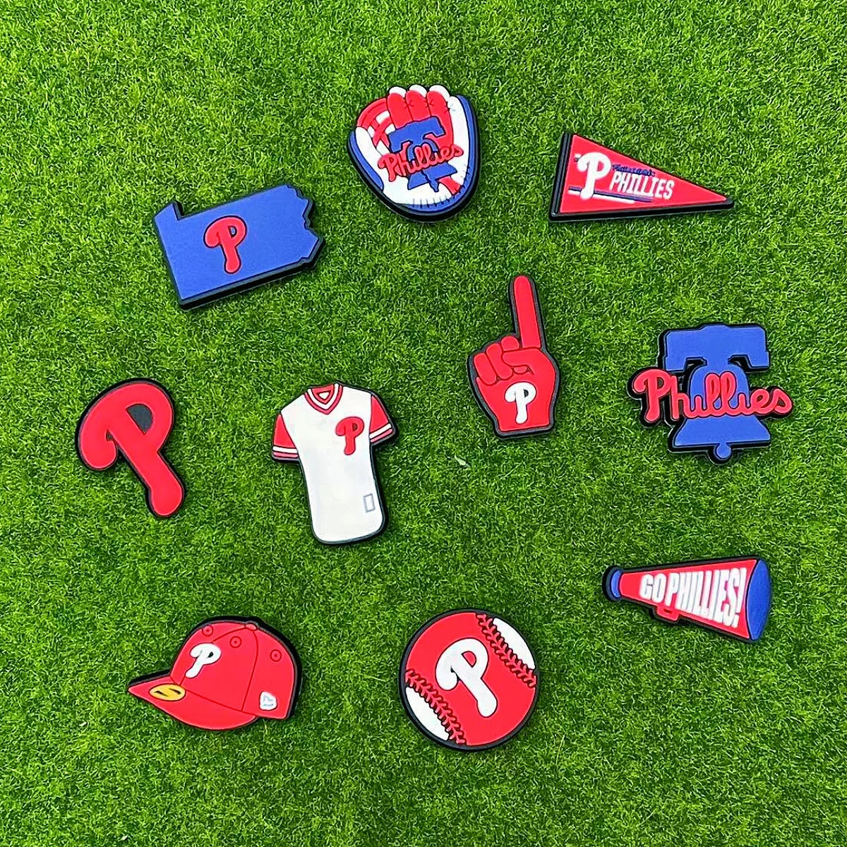 10Pcs sport shoe charms for boys Shoe Decoration Shoe Accessories for Adults Girls Women Party's Favor