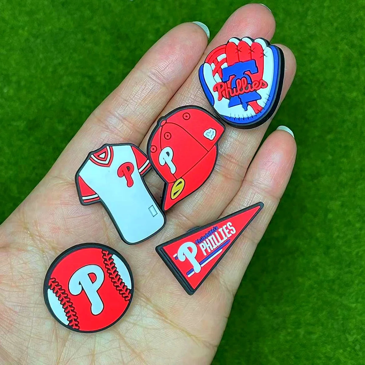 10Pcs sport shoe charms for boys Shoe Decoration Shoe Accessories for Adults Girls Women Party's Favor