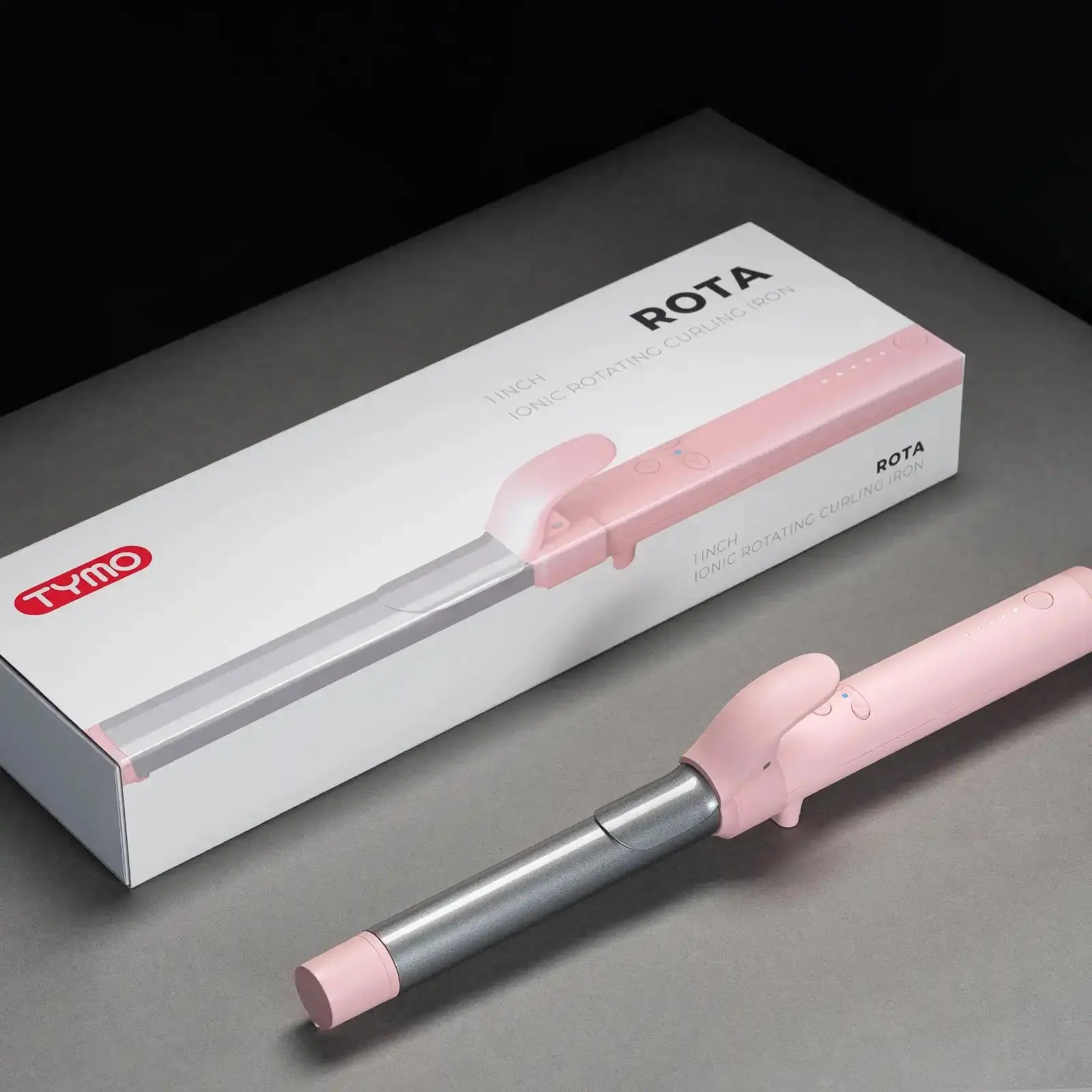 TYMO ROTA PINK Curling Iron & Accessories