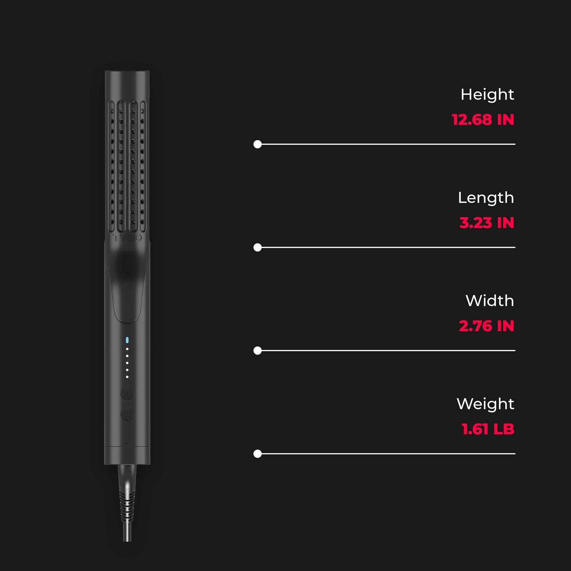 TYMO AIRFLOW cooling stick dimensions: length and width: suitable for home use