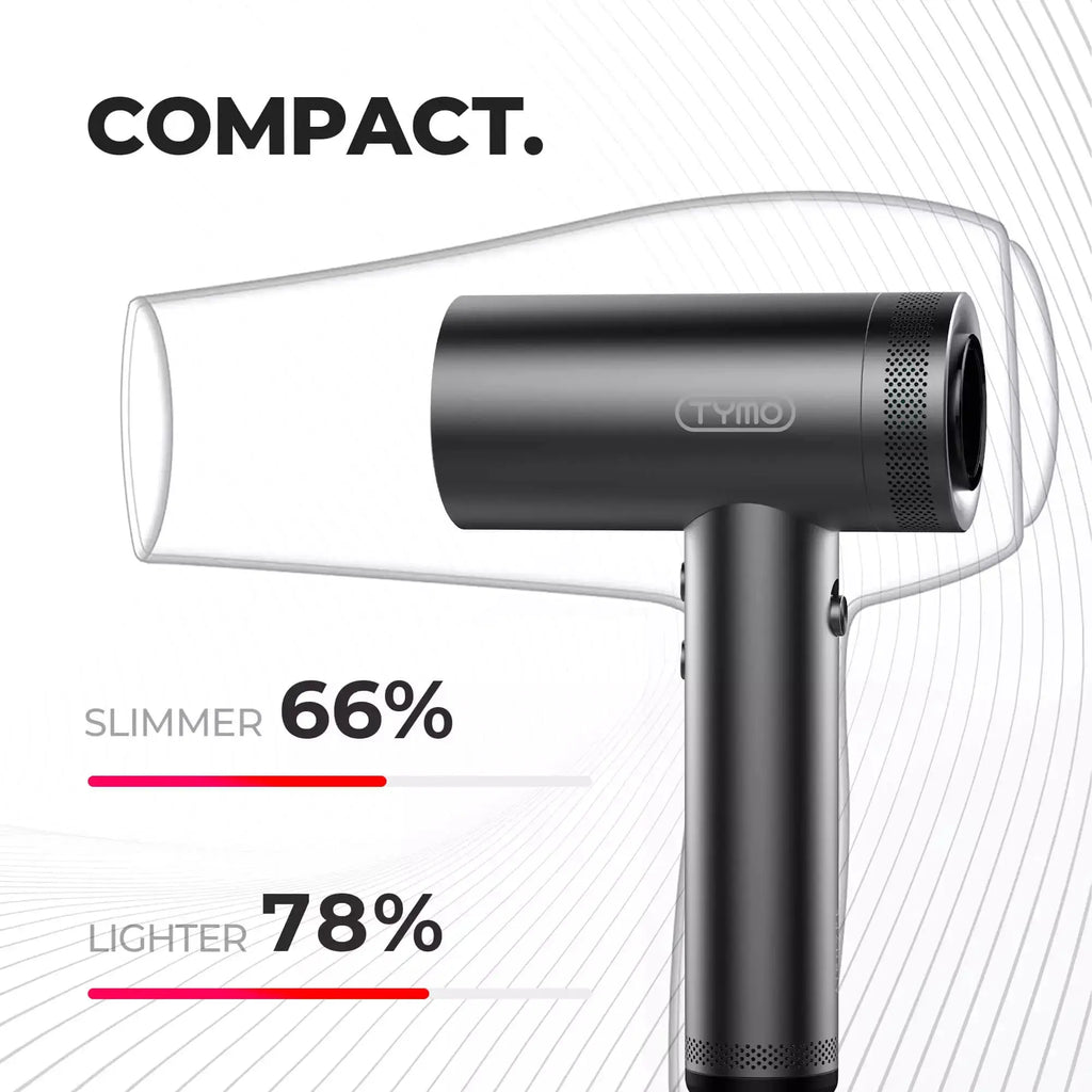 TYMO AIRHYPE weigh more light and compact as travel friendly size