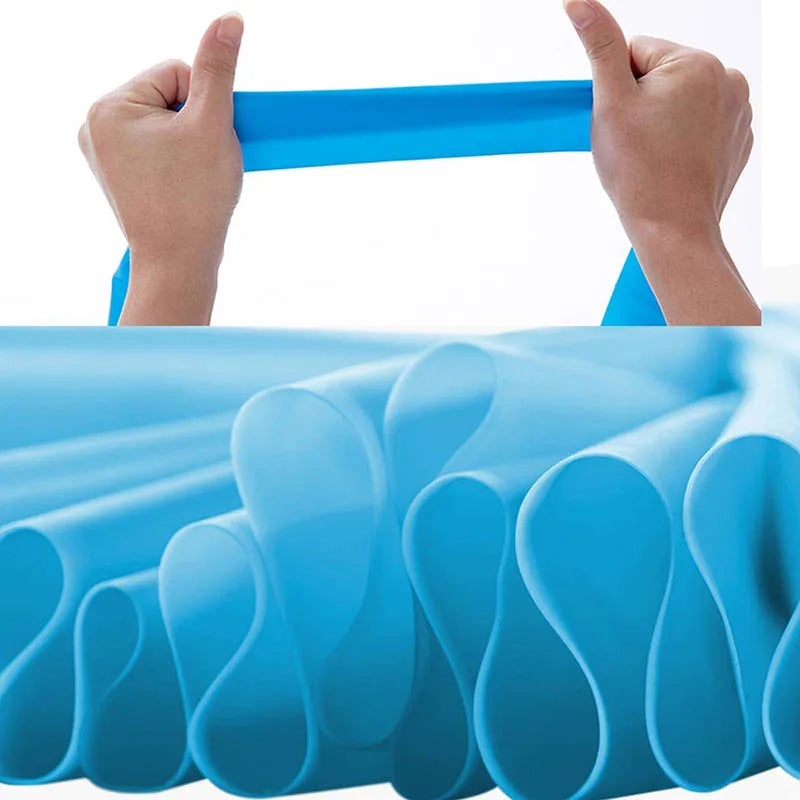 Sports Resistance Bands Pilates Strength Conditioning Workout Yoga Fitness Training Gym Equipment Latex Elastic Rubber Loops