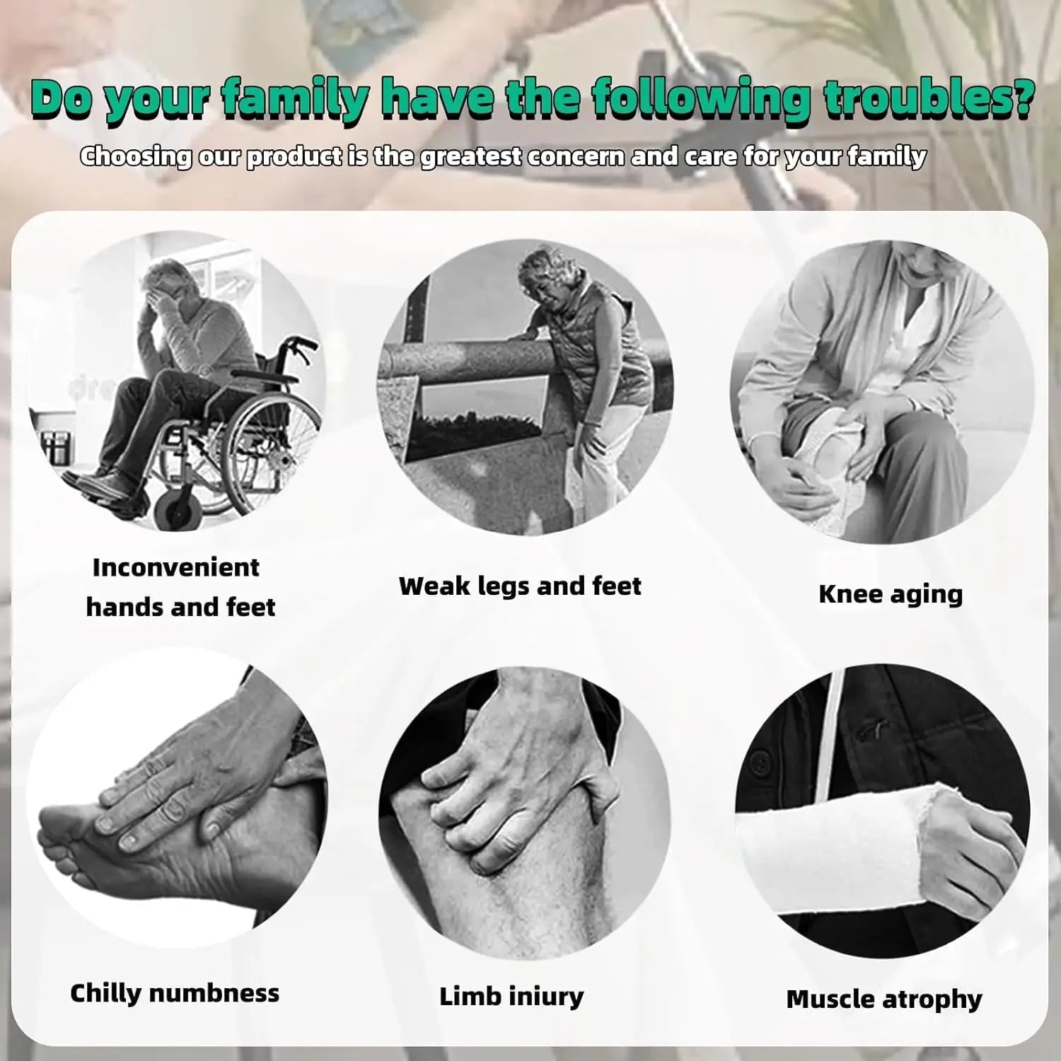 Bike Hand Arm Leg and Knee Peddler Adjustable Fitness Equipment for Seniors, Elderly Home Pedal Exercise Bike for Total Body