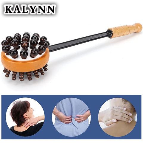 Handheld Massage Hammer Meridians Back Knock Massage Hammer Back Massage Leg Relaxing Massager Double Head Percussion Massager