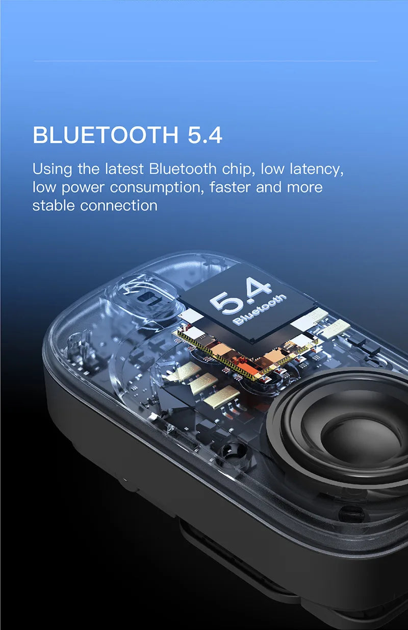 Wearable Bluetooth Speaker, Clip-On Portable Speaker Built-in Mics for Hands-Free for Biking, Hiking, Running, 18H Long Playtime
