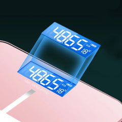 Intelligent Body Weight Scale Bathroom Scale HD Display Electronic Weighing Scale USB Supply Weight Balance Smart Scale for Home