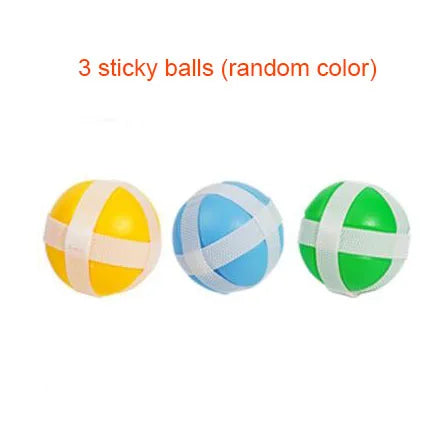 Montessori Throw Sport Slingshot Target Sticky Ball Kids Dart Board Games Educational Outdoor Play Game Toys for Children Boys