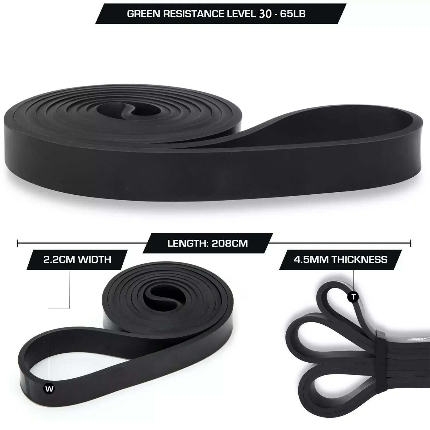 5~130lbs Fitness Resistance Band Bodybuilding Bar Boxing Agility Training Yoga Workout Gym Equipment for Home Woman Man Pilates