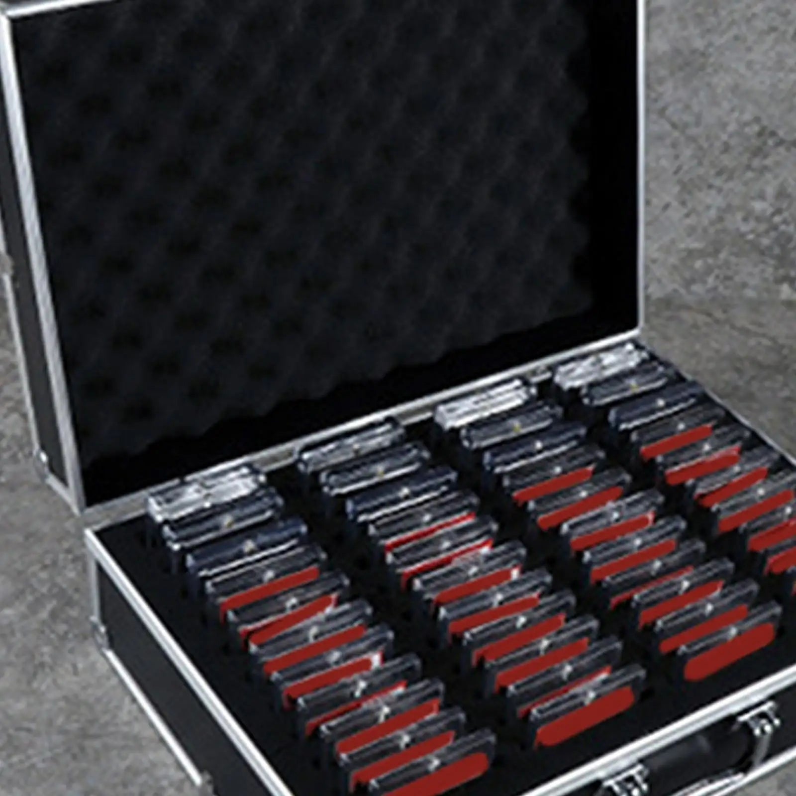 Game Card Case Durable Organizer Good  3 Sturdy Bgs PSA  Carrying Cases Trading Card Case for Sports Cards