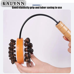 Handheld Massage Hammer Meridians Back Knock Massage Hammer Back Massage Leg Relaxing Massager Double Head Percussion Massager