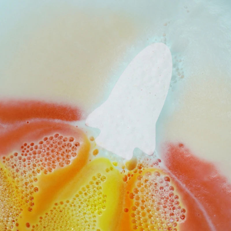Rainbow Exfoliating Bombs Care Body Moisturizing Massage Skin Brush Bath Ball