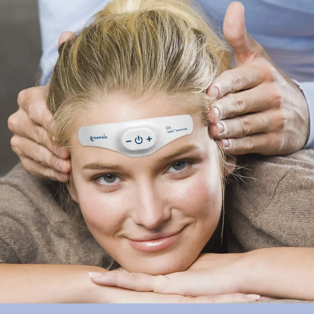 Smart Auxiliary Sleep Instrument Head Massager Electronic Massager Micro-current Low-frequency Electronic Pulse Massage Therapy