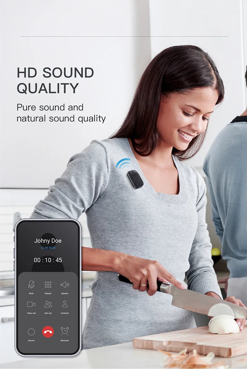Wearable Bluetooth Speaker, Clip-On Portable Speaker Built-in Mics for Hands-Free for Biking, Hiking, Running, 18H Long Playtime