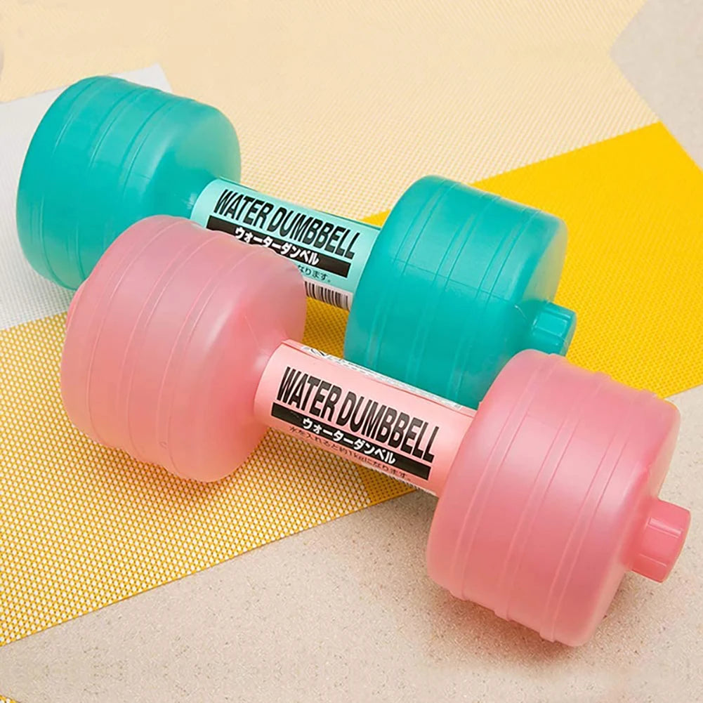 1kg Gym Weight Loss Exercise Women Comprehensive Home Water Dumbbells for Fitness Aquatic Barbell Portable Fitness Equipment