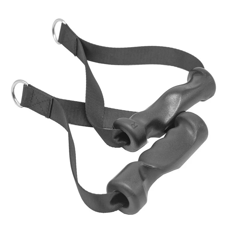 Ergonomics V-Shaped Rowing Bar 360°Rotating V-Handle Biceps Triceps Back Workout T-bar Row Handle LAT Pull Down Cable Machine