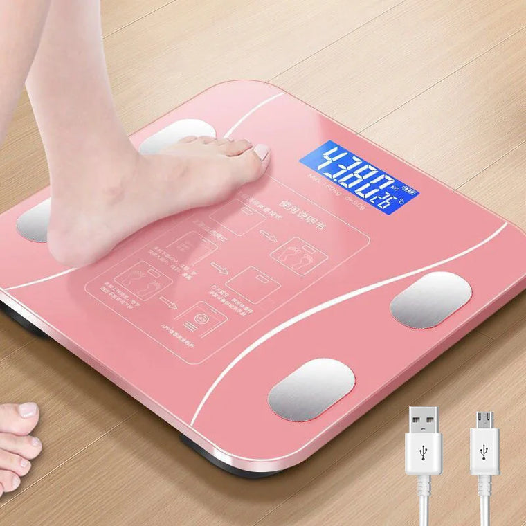 charging model weight scale Household intelligent human body scale professional body weight, simple health weight, name New