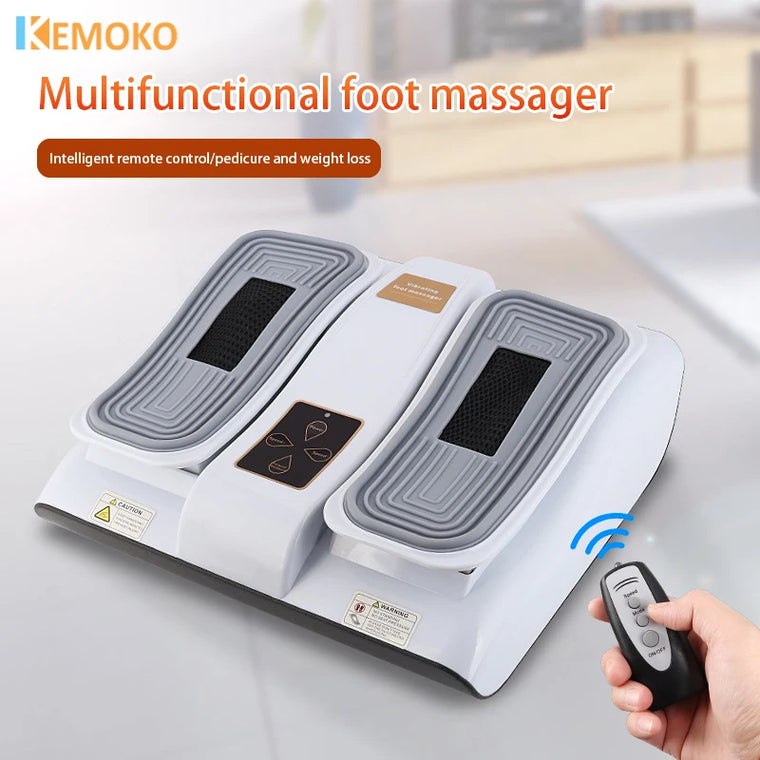 Foot Massager,Electric Vibration,Foot Massager Pedaling Elderly Stepper The Elder Upper And Lower Limbs Rehabilitation Massager