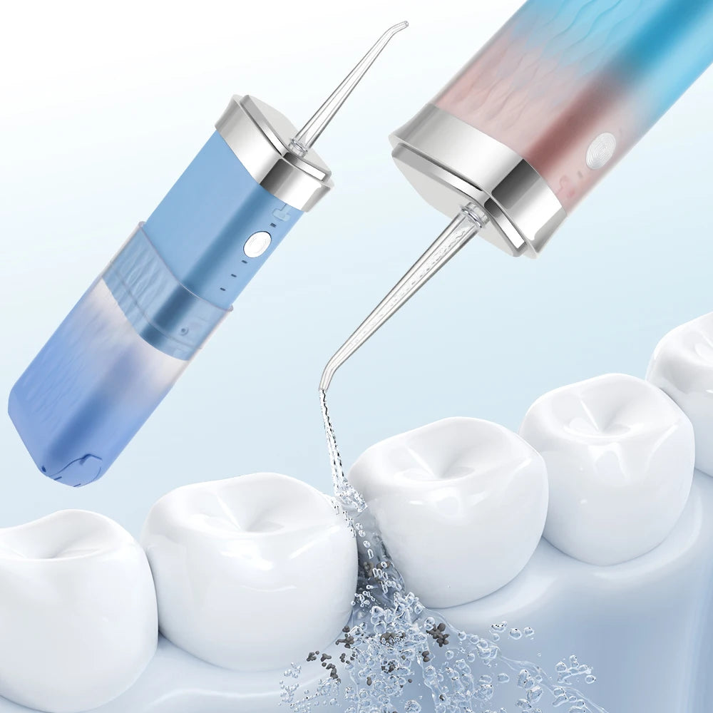 Electric Dental Irrigator Household Oral and Dental Cleaning Equipme Portable Oral Irrigator Water Dental Flosser Teeth Pick