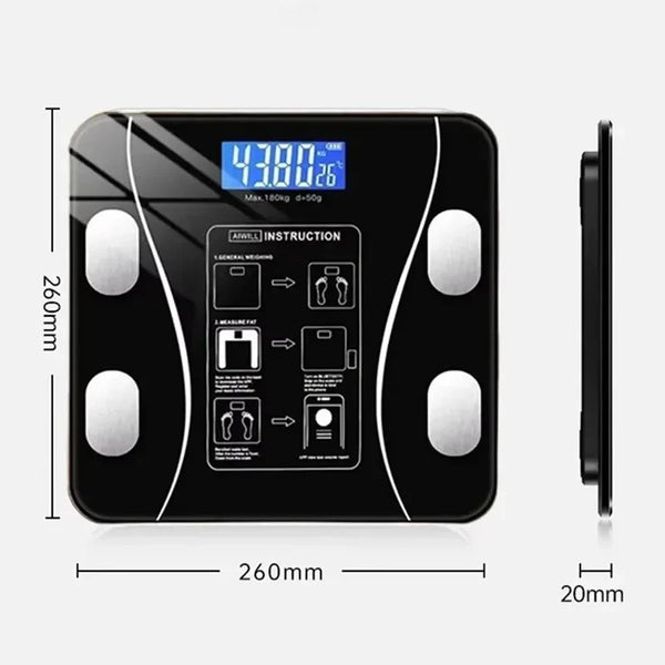 Body Weight Scale Electronic Scale Human Body Intelligent Body Weight Scale Home Charging Weighing Scale Weight Scale