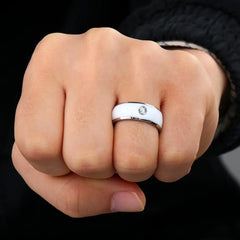 Multifunctional NFC Finger Ring Wearable Connect Smart Intelligent Technology Android Phone Equipment Fashion Jewelry