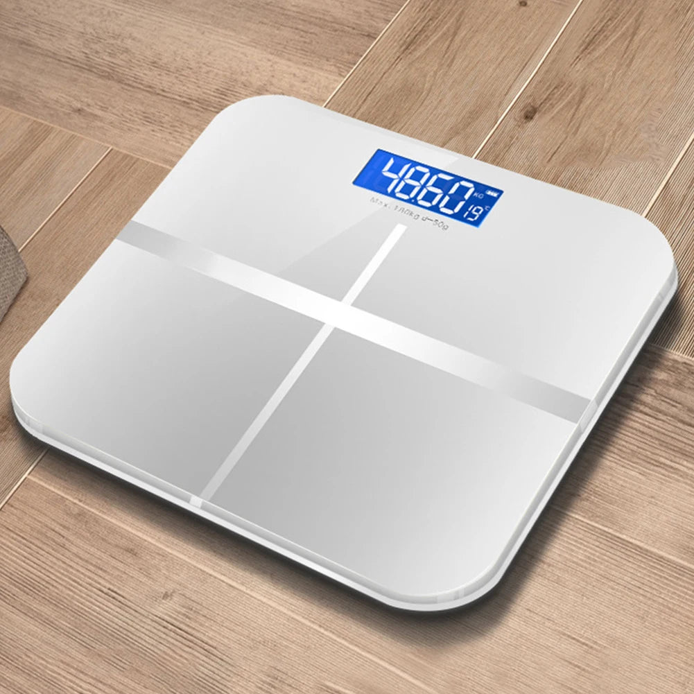 Intelligent Body Weight Scale Bathroom Scale HD Display Electronic Weighing Scale USB Supply Weight Balance Smart Scale for Home