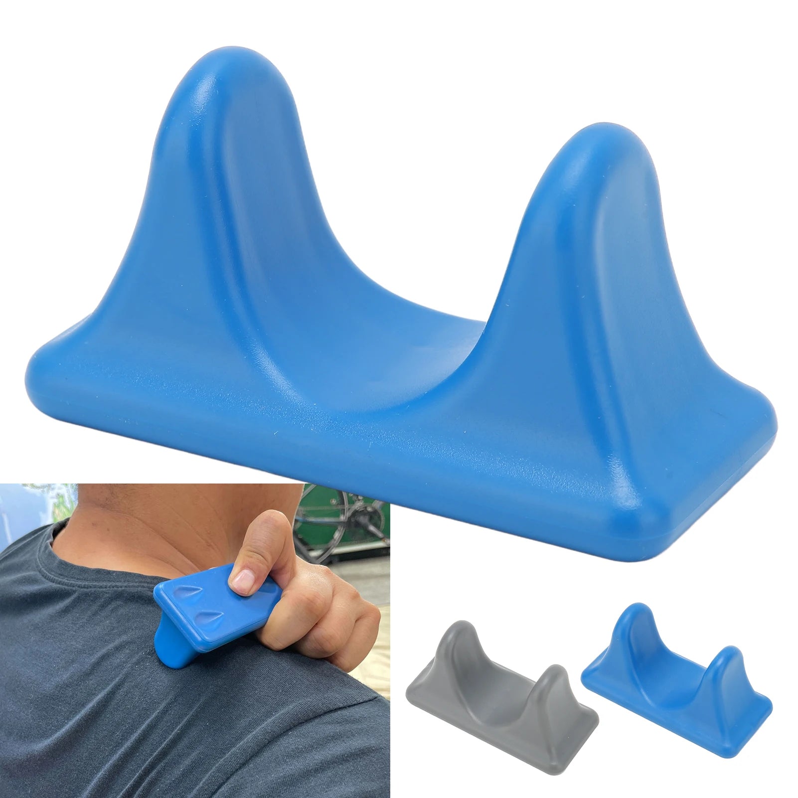 Head Massager Hip Massager Mini Tools Versatile  Compact Portable Deep Tissue Massage Stress Relief Head Massager