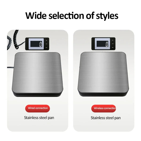 Electronic Weight Scales 50kg/2g High-precision Wired/Wireless Floor Scale with Unit Conversion Zero/Tare Kitchen  Weighing Tool