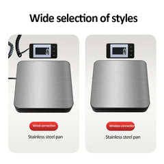 Electronic Weight Scales 50kg/2g High-precision Wired/Wireless Floor Scale with Unit Conversion Zero/Tare Kitchen  Weighing Tool