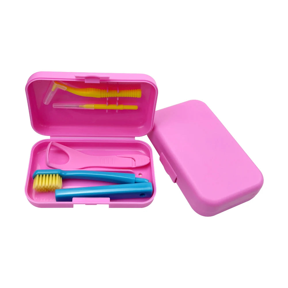 Oral Care Brush Orthodontic Kits Tongue Cleaning Tool Teeth Interdental Cleaners Brushes Oral Hygiene To Keep Fresh Breath