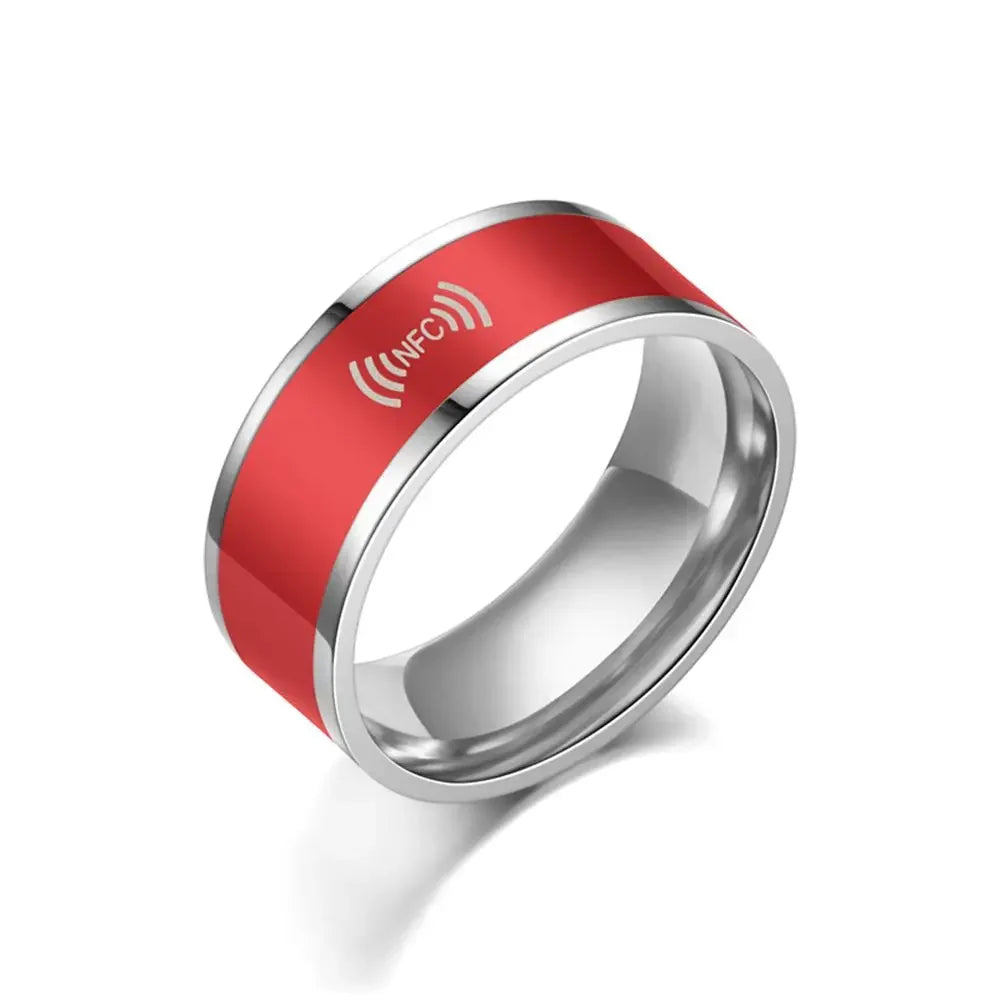 NEW Technology Multifunctional Android Phone Equipment NFC Finger Ring Intelligent Smart Wearable Connect