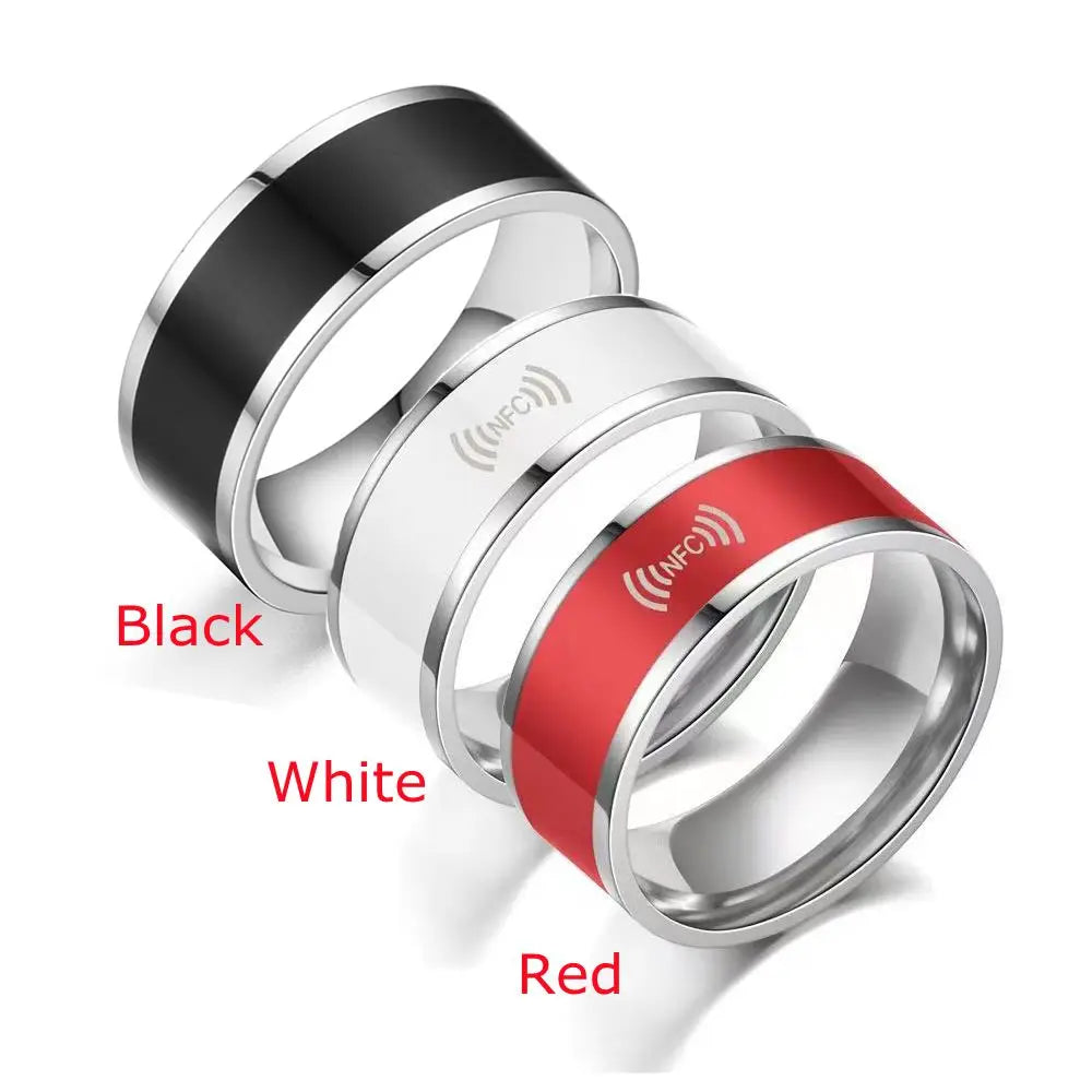 NEW Technology Multifunctional Android Phone Equipment NFC Finger Ring Intelligent Smart Wearable Connect