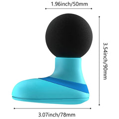Mini Back Massager,Electric Handheld Massager with 6 Powerful Mode for Body Relieves Neck Shoulder Back Waist Leg Muscle Tension