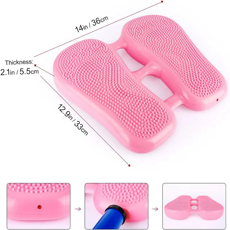 Foot Pedal Exercise Equipment Machine Step Fitness Aerobic Stepper Static Pedals Exercise Excercise Sports Foot Trainer Gym Body