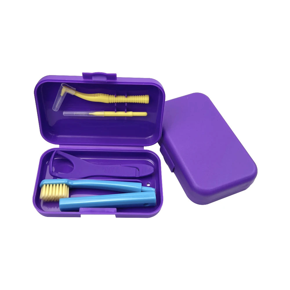 Oral Care Brush Orthodontic Kits Tongue Cleaning Tool Teeth Interdental Cleaners Brushes Oral Hygiene To Keep Fresh Breath