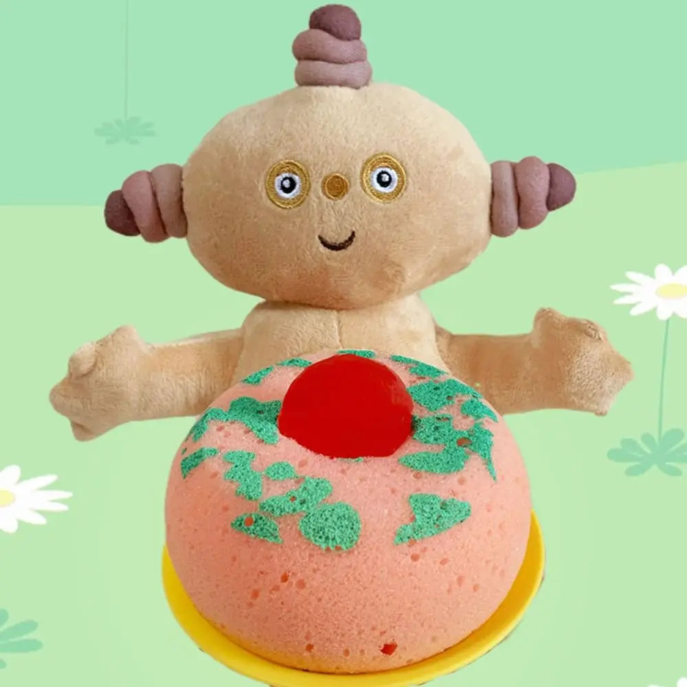 Body Exfoliate Capybara Bath Sponge Ball Cartoon Animal Household Baby Shower Brushes Bubble Sponges Bathroom Accessories