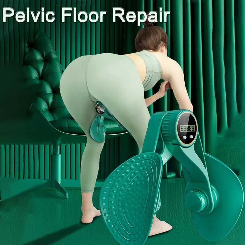 Pelvic Floor Muscle Trainer Multifunctional Thigh Exerciser Countable For Postpartum Recovery Body Shaping Leg & Butt Training