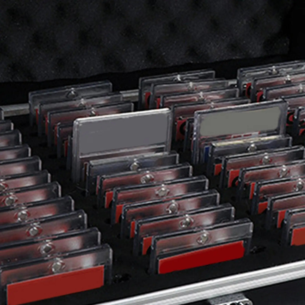 Game Card Case Durable Organizer Good  3 Sturdy Bgs PSA  Carrying Cases Trading Card Case for Sports Cards