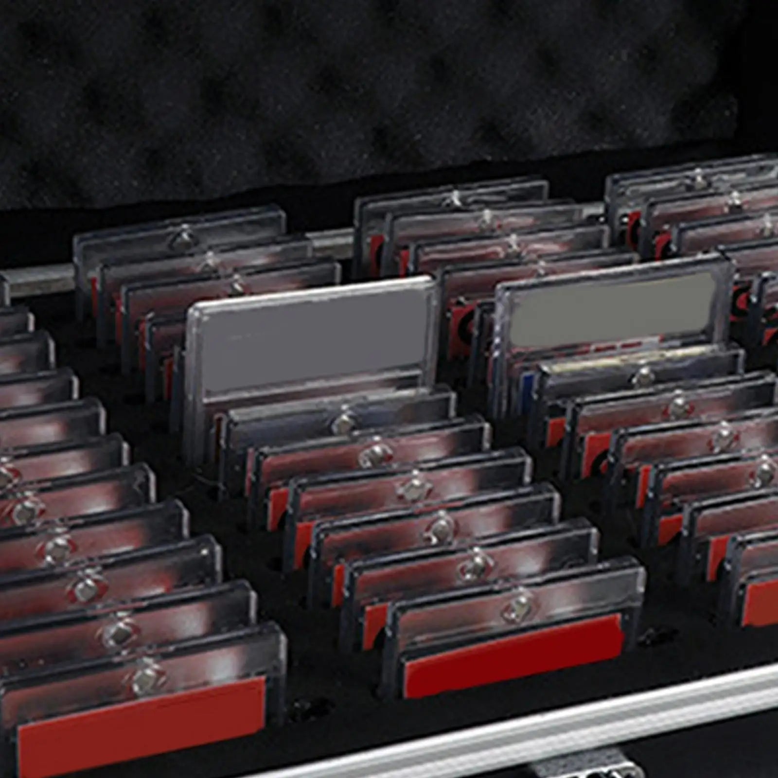 Game Card Case Durable Organizer Good  3 Sturdy Bgs PSA  Carrying Cases Trading Card Case for Sports Cards