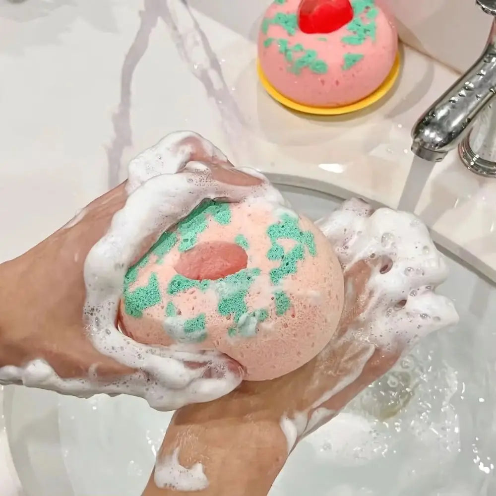 Body Exfoliate Capybara Bath Sponge Ball Cartoon Animal Household Baby Shower Brushes Bubble Sponges Bathroom Accessories