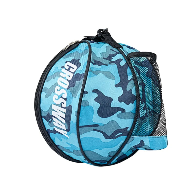Sport Bags Fashion Desigend Waterproof Durable Round Bags for Basketball Football Volleyball Soccer Shoulder Bag Holder Carrier