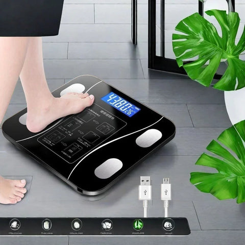 charging model weight scale Household intelligent human body scale professional body weight, simple health weight, name New