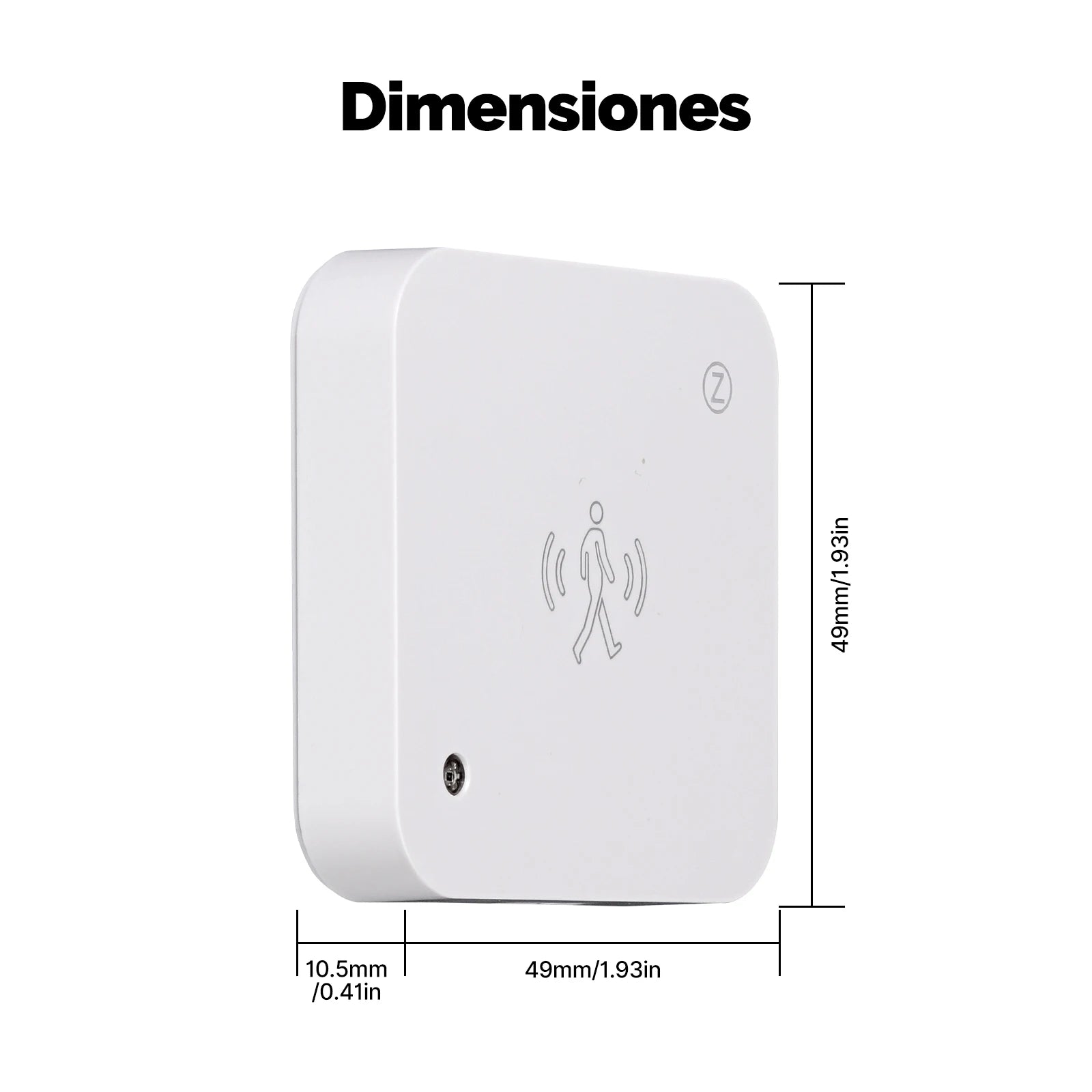 WiFi/ZigBee Tuya Smart Human Presence Sensor Motion Motionless Detection Light Luminance PIR Sensor Wired, App Notification