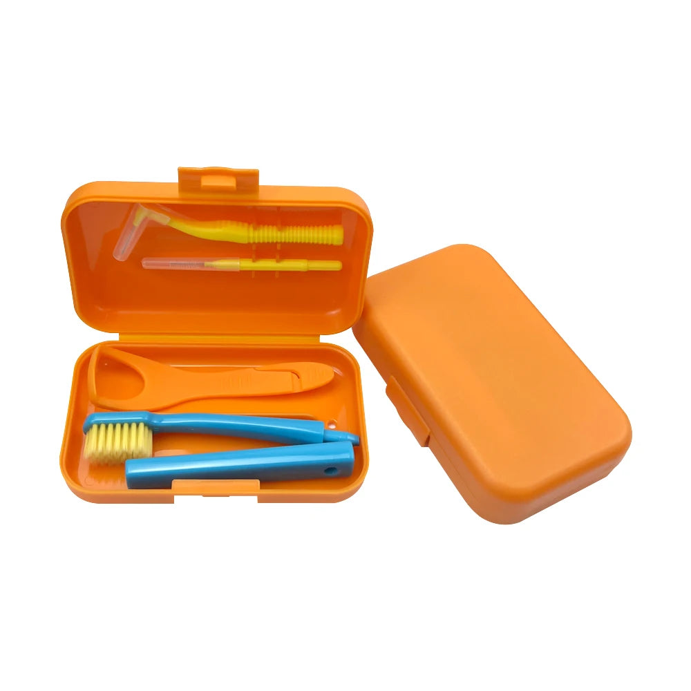 Oral Care Brush Orthodontic Kits Tongue Cleaning Tool Teeth Interdental Cleaners Brushes Oral Hygiene To Keep Fresh Breath
