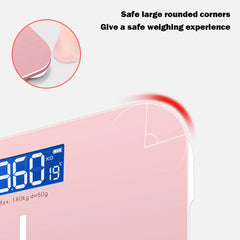 Intelligent Body Weight Scale Bathroom Scale HD Display Electronic Weighing Scale USB Supply Weight Balance Smart Scale for Home