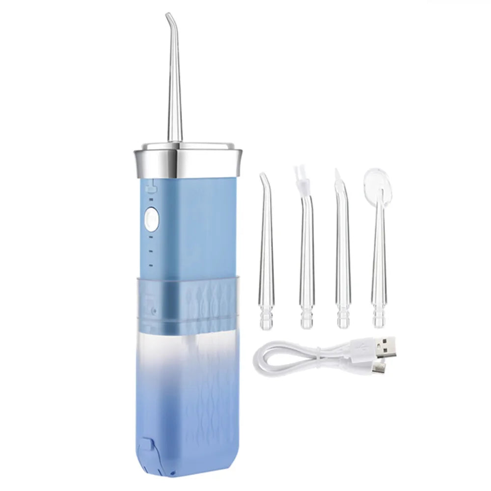 Electric Dental Irrigator Household Oral and Dental Cleaning Equipme Portable Oral Irrigator Water Dental Flosser Teeth Pick