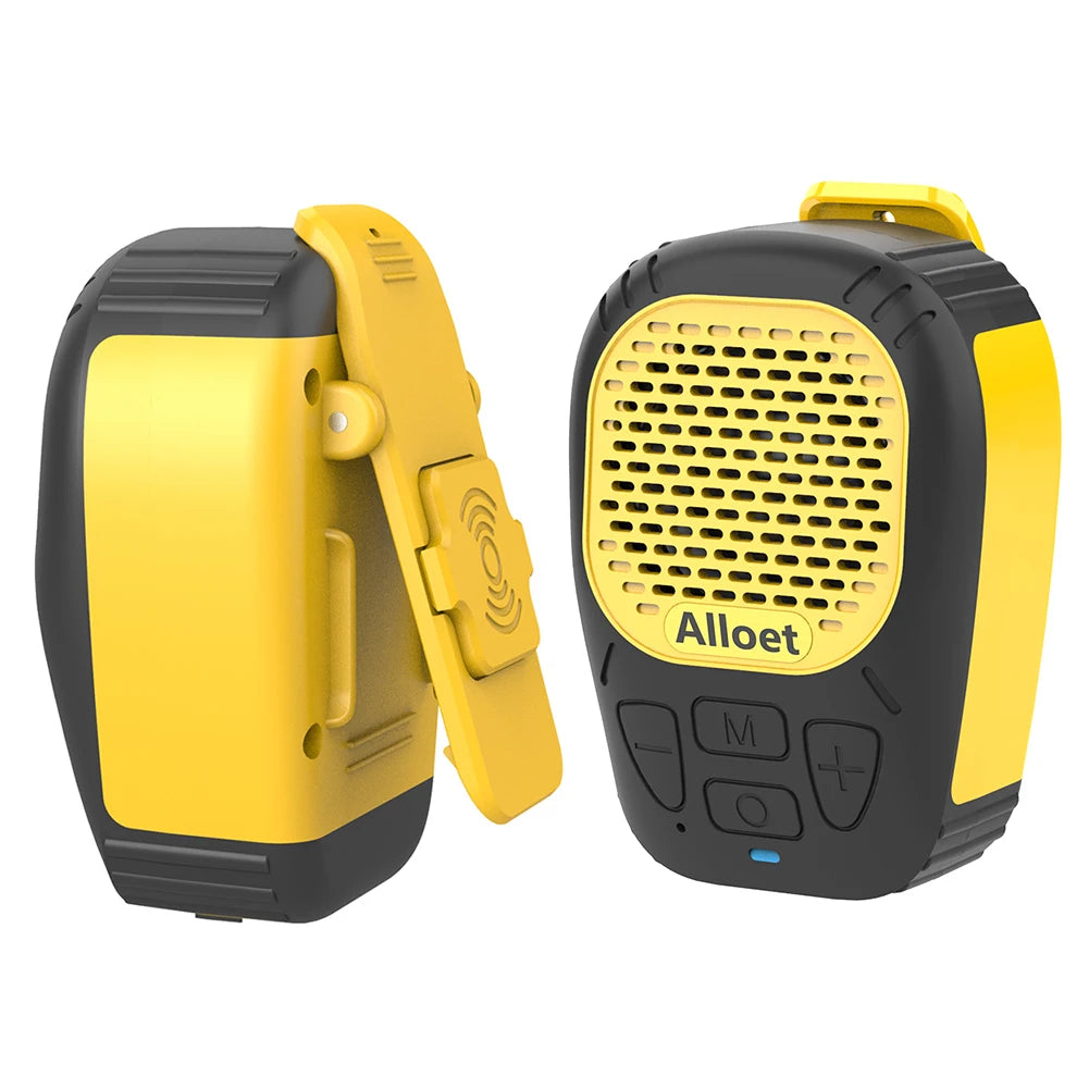 Wearable Bluetooth-Compatible5.3 Speaker Built-in Mic Jobsite & Outdoor Wearable Speaker Clip Speaker for Hands-Free Music/Calls
