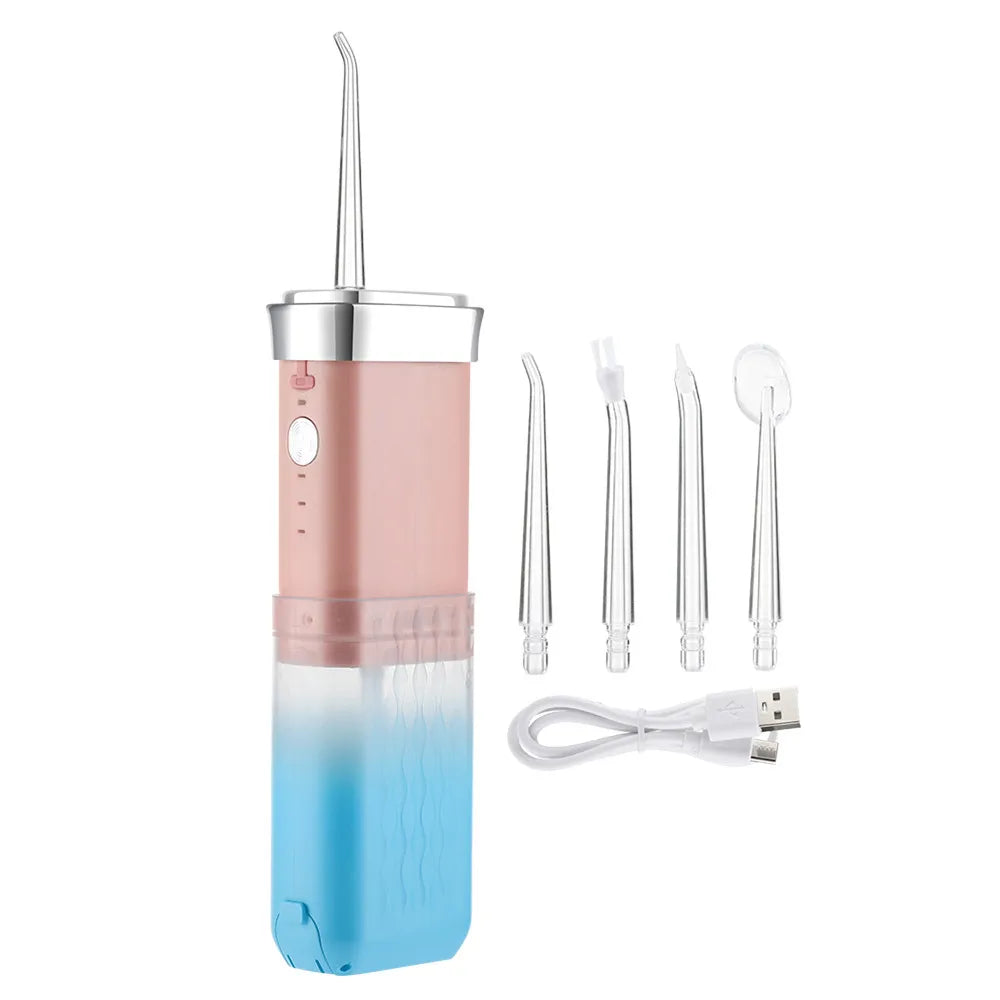 Electric Dental Irrigator Household Oral and Dental Cleaning Equipme Portable Oral Irrigator Water Dental Flosser Teeth Pick