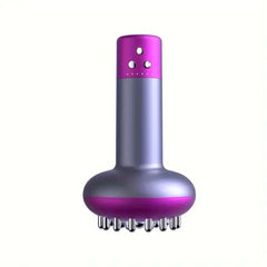 A heated metal back massager - a professional, handheld, portable smart guasha brush for full-body relaxation - a tissue release
